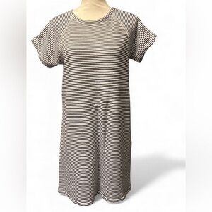 J. Crew Navy and White Striped Top‎